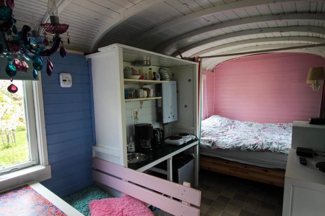 Harmelen Pipowagen/Chalet De Oude Rijn Bed & Breakfast エクステリア 写真